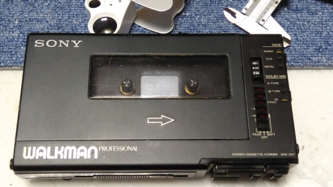 SONY Walkman Professional WM-D6C カセットウォークマン ソニー 録音 
