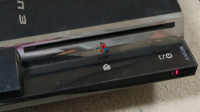 赤点滅の初代PS3